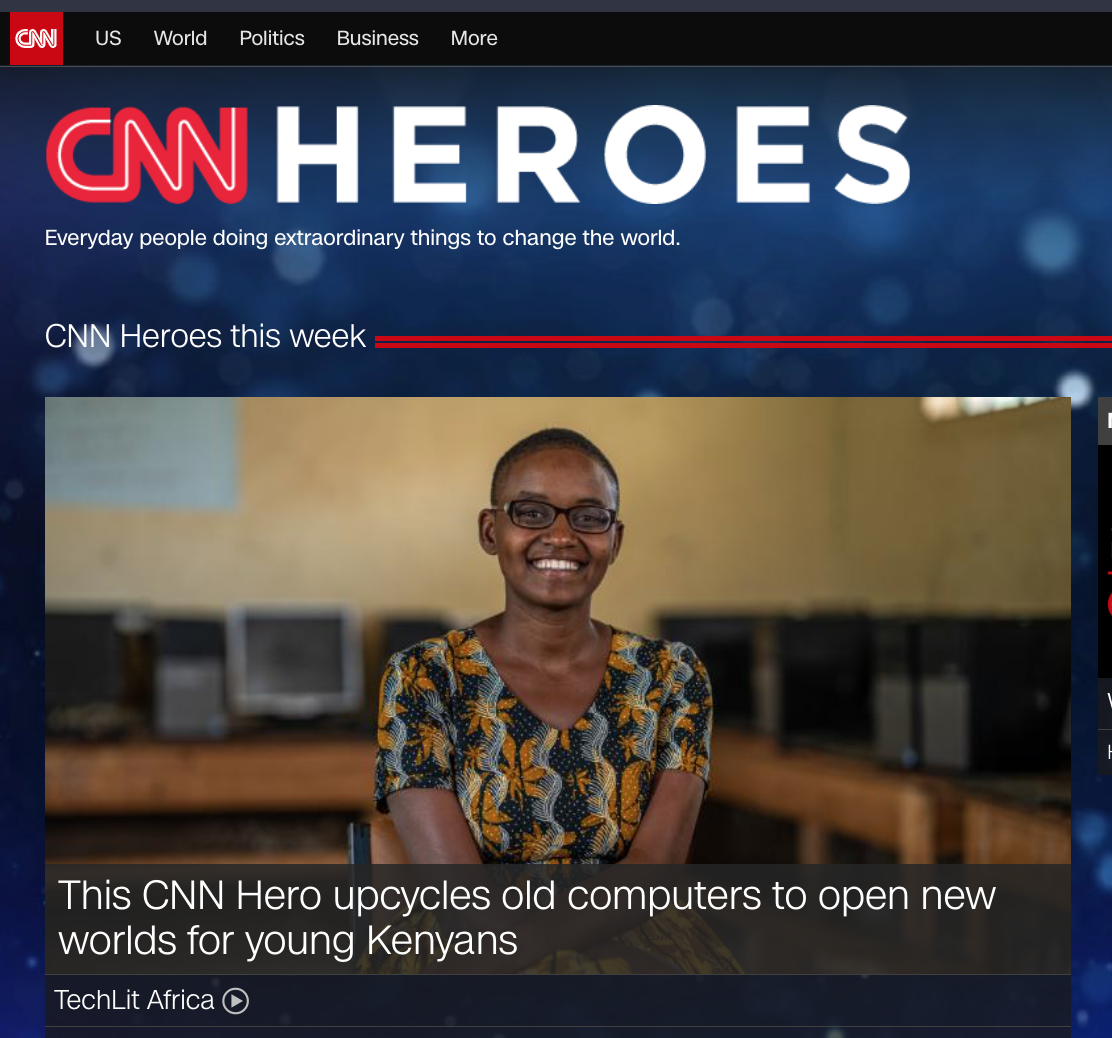Nelly Cheboi - CNN Hero 2022 - featured on CNN Heroes landing page