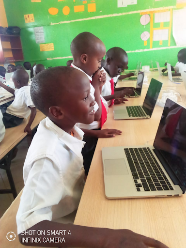 Students Practicing Math in Dreams Hills Primary School